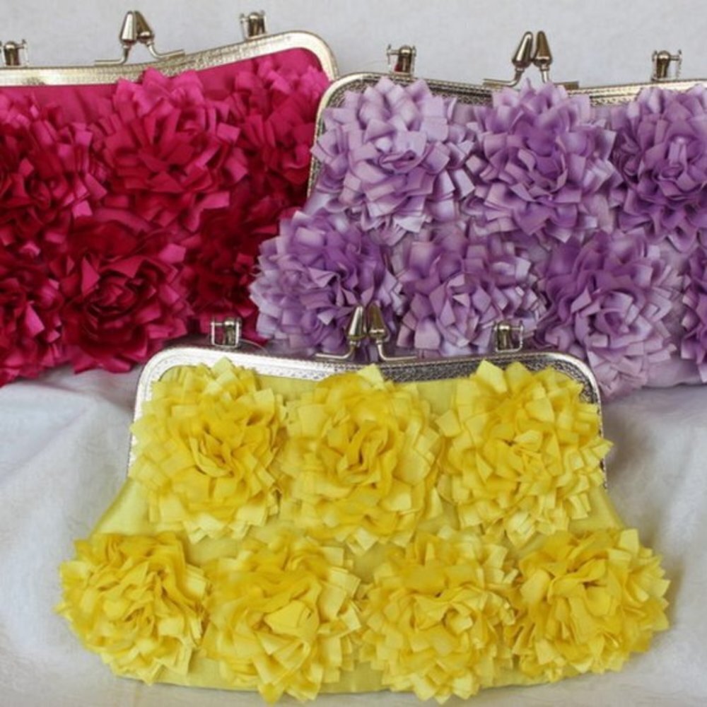 Bella Kiara purse Vintage inspired floral purse - Picture 7 of 7